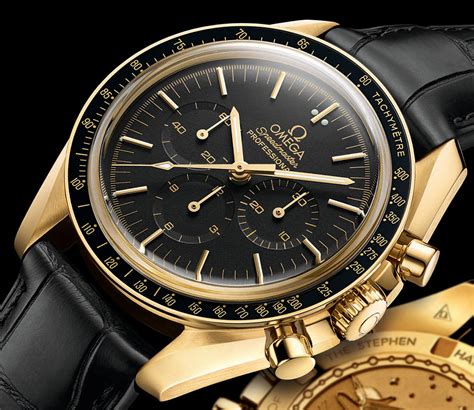 omega moon watch gold|omega speedmaster moonwatch professional price.